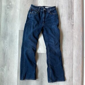 rag & bone Casey high rise ankle flare size 24